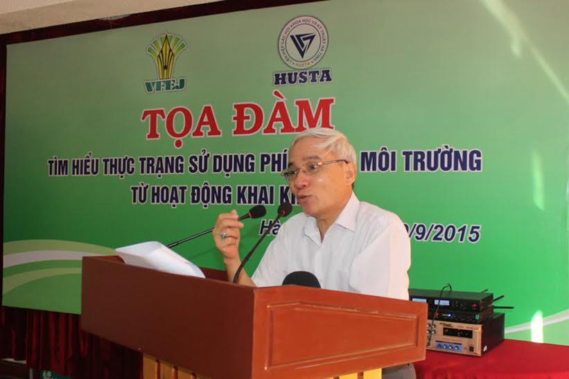 Tọa[-]đàm[-]"Thực[-]trạng[-]sử[-]dụng[-]phí[-]bảo[-]vệ[-]môi[-]trường[-]từ[-]hoạt[-]động[-]khai[-]thác[-]khoáng[-]sản".